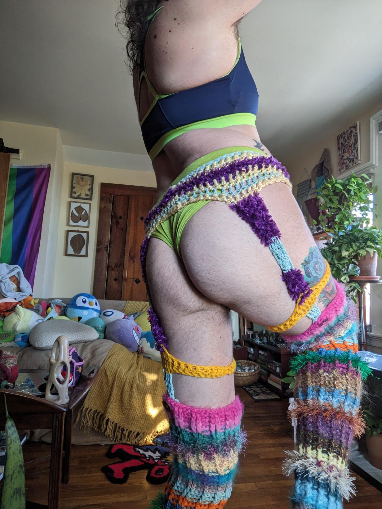 The Fae’s Corset - DIY Crochet Festival/Lingerie Corset and Garter Set PDF Pattern