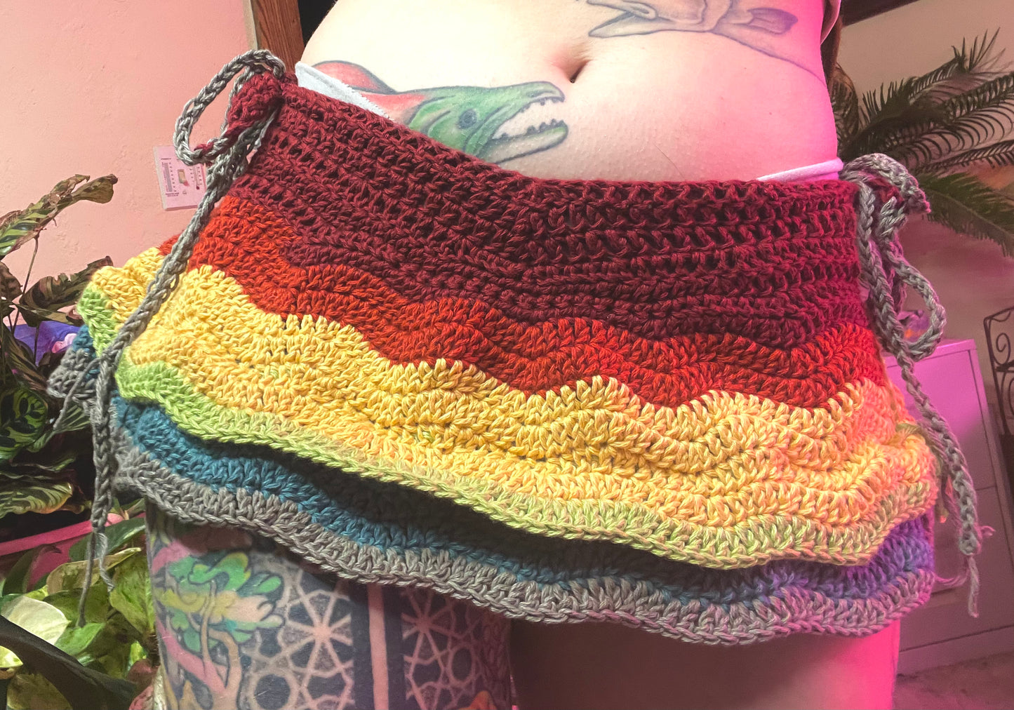 Tiny Two Tiered Skirt (Med)