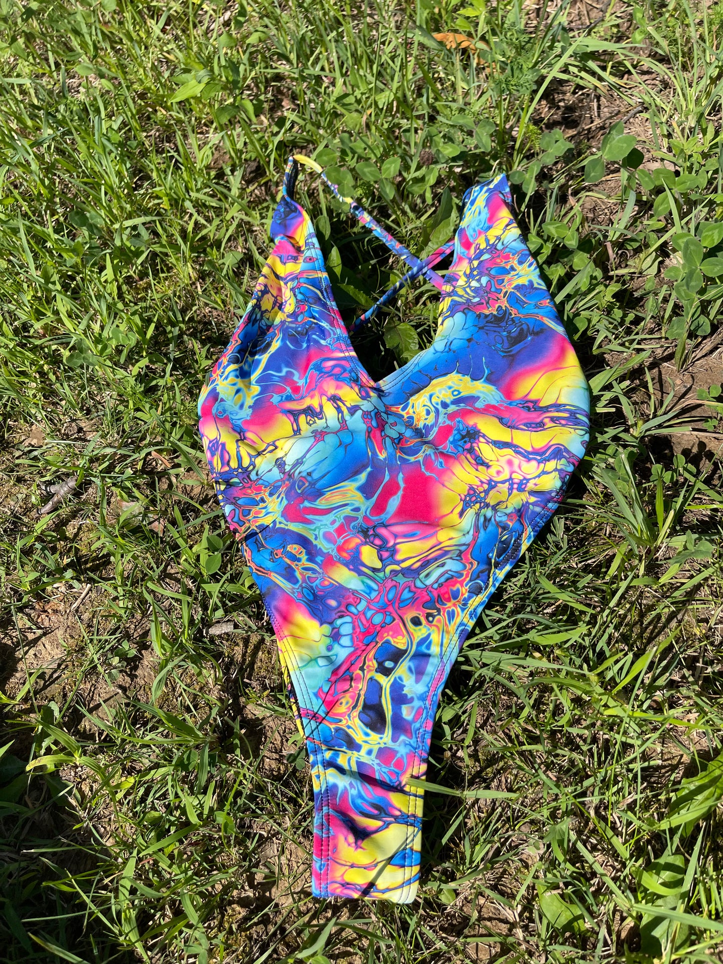 IHeartRaves Psychadelic Bodysuit