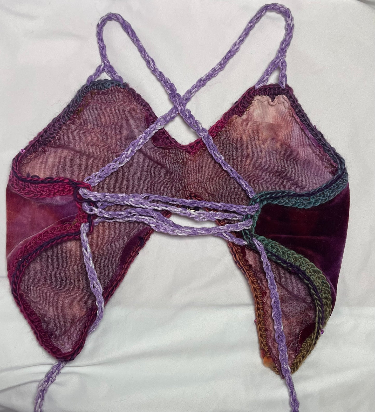 Mariana (XS/SM) - Handmade Crochet Ravewear Casualwear Oufit