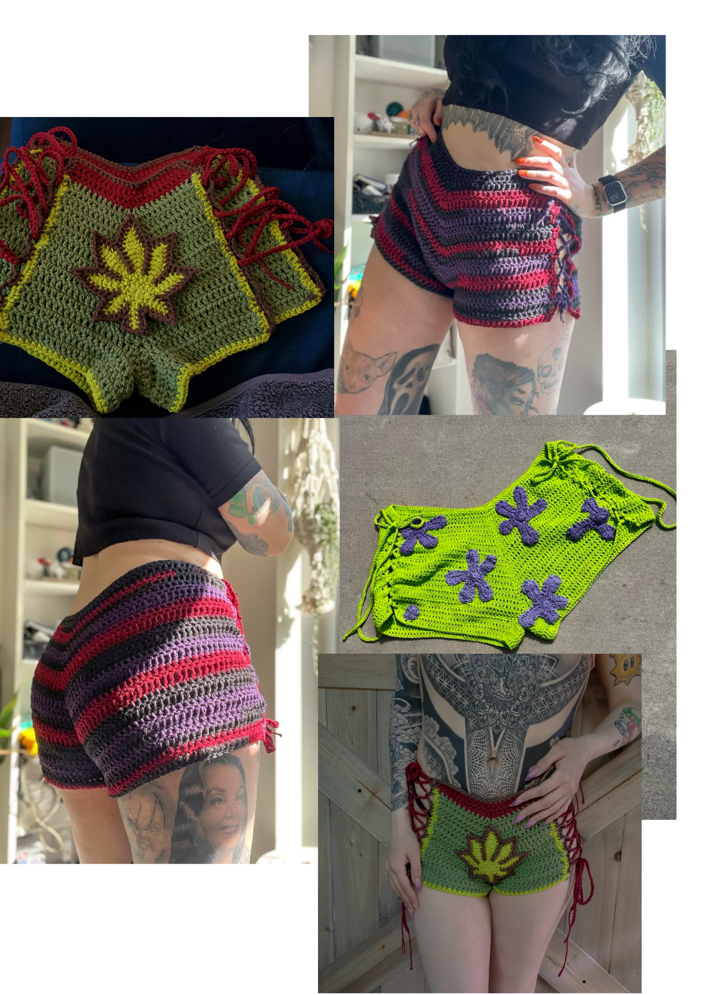 Tiffany’s Shorts - DIY Crochet Festival Shorts PDF Pattern