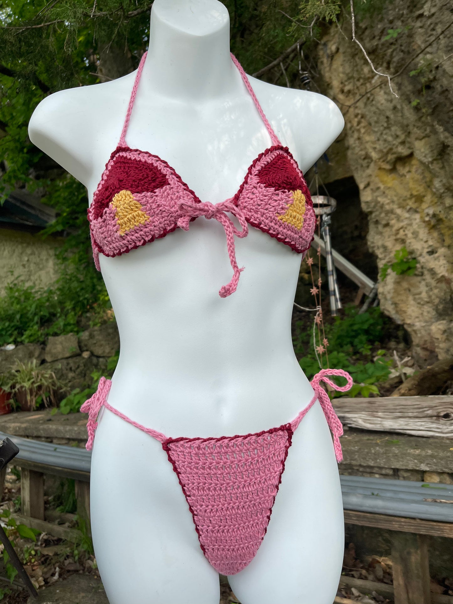 Peony Mushroom Bikini
