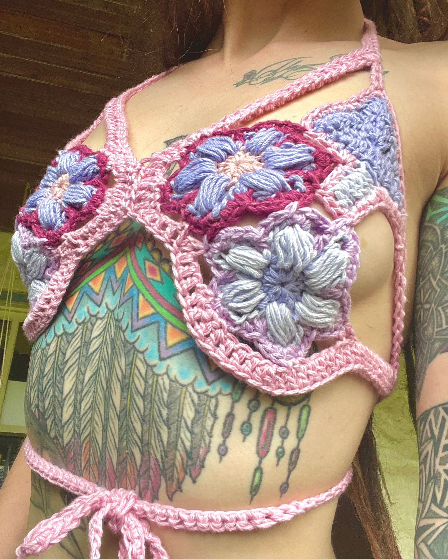 Flower Child Bikini Top