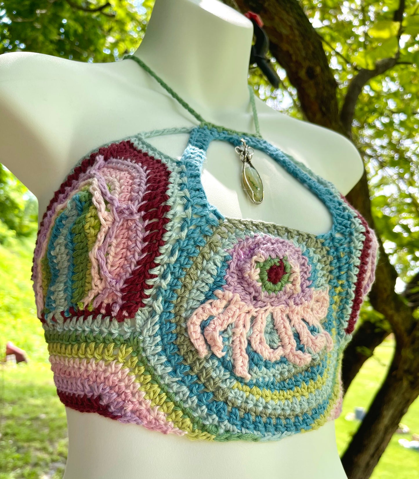 All Seaing Octopus Mermaid Top 🧜🏼♀️