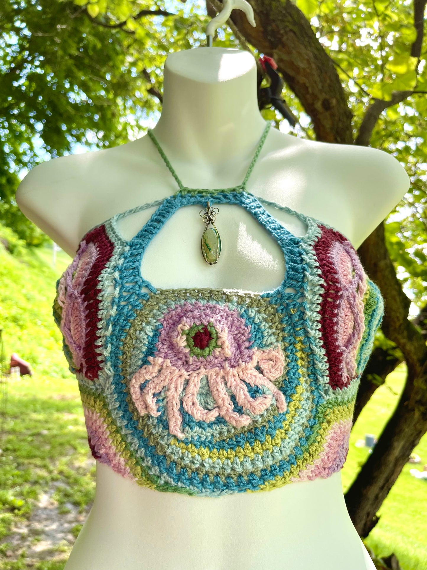 All Seaing Octopus Mermaid Top 🧜🏼♀️