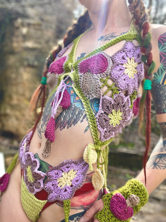 Like New Mushroom Fairy Bikini/bodysuit ✨🧚🏼♀️💗