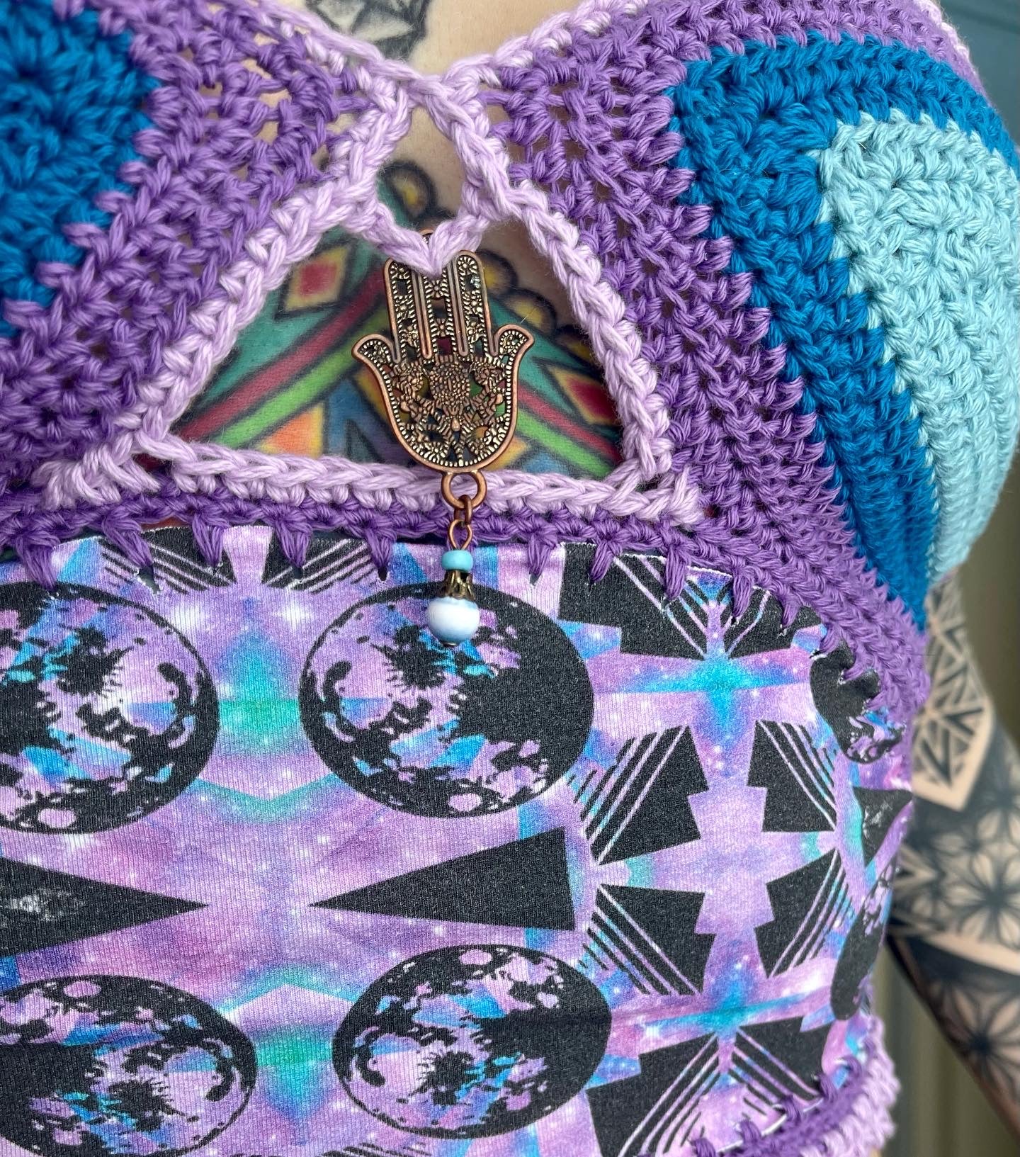 Galaxy UpCycled Fairy Top
