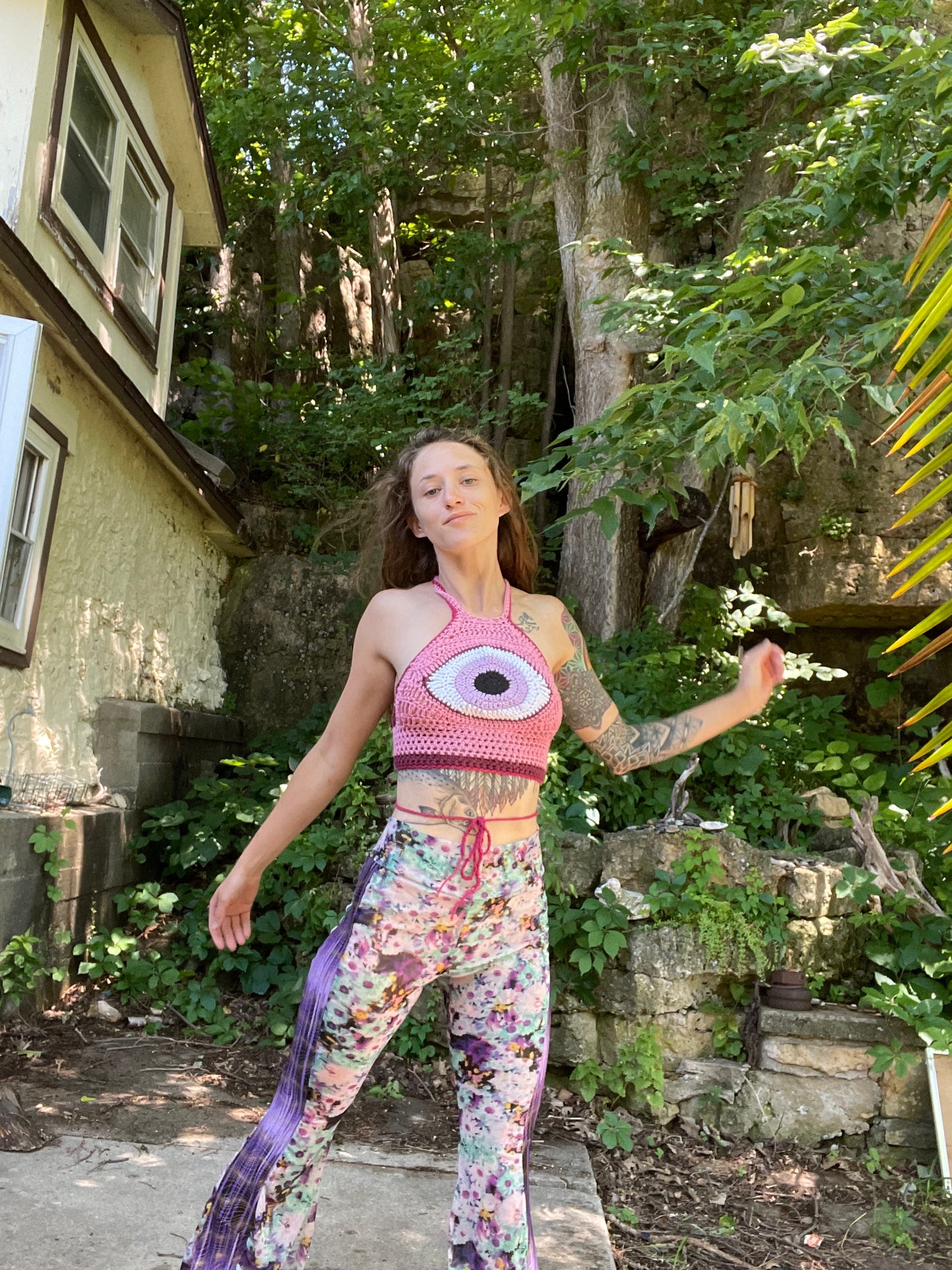 Eye Bby Crop Top