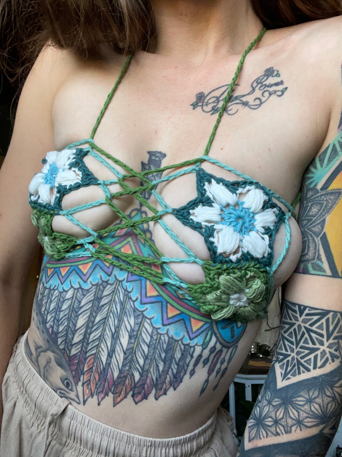 Flower micro corset 🌸