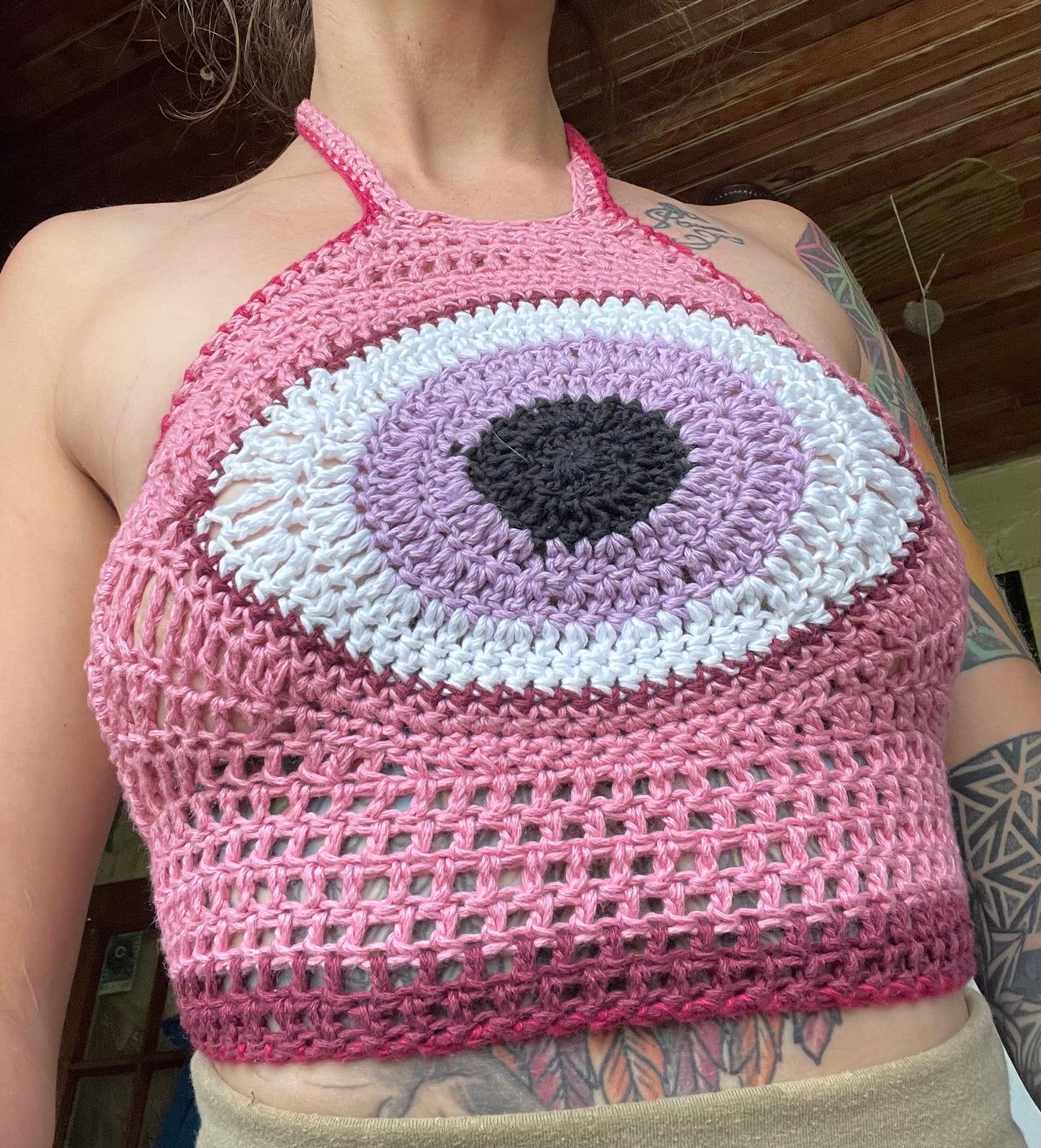 Eye Bby Crop Top