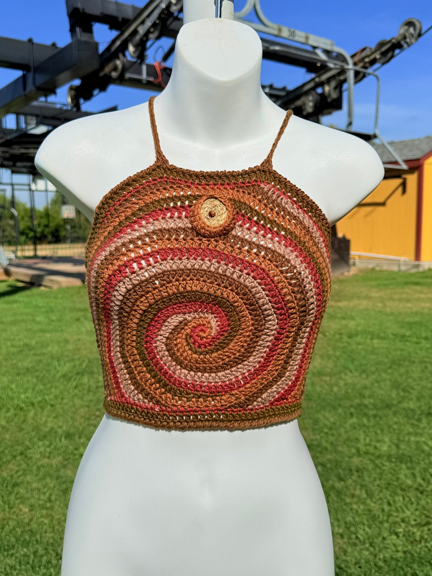 The Earth’s Vortex TuriyaXSCC Crop Top (M/L)