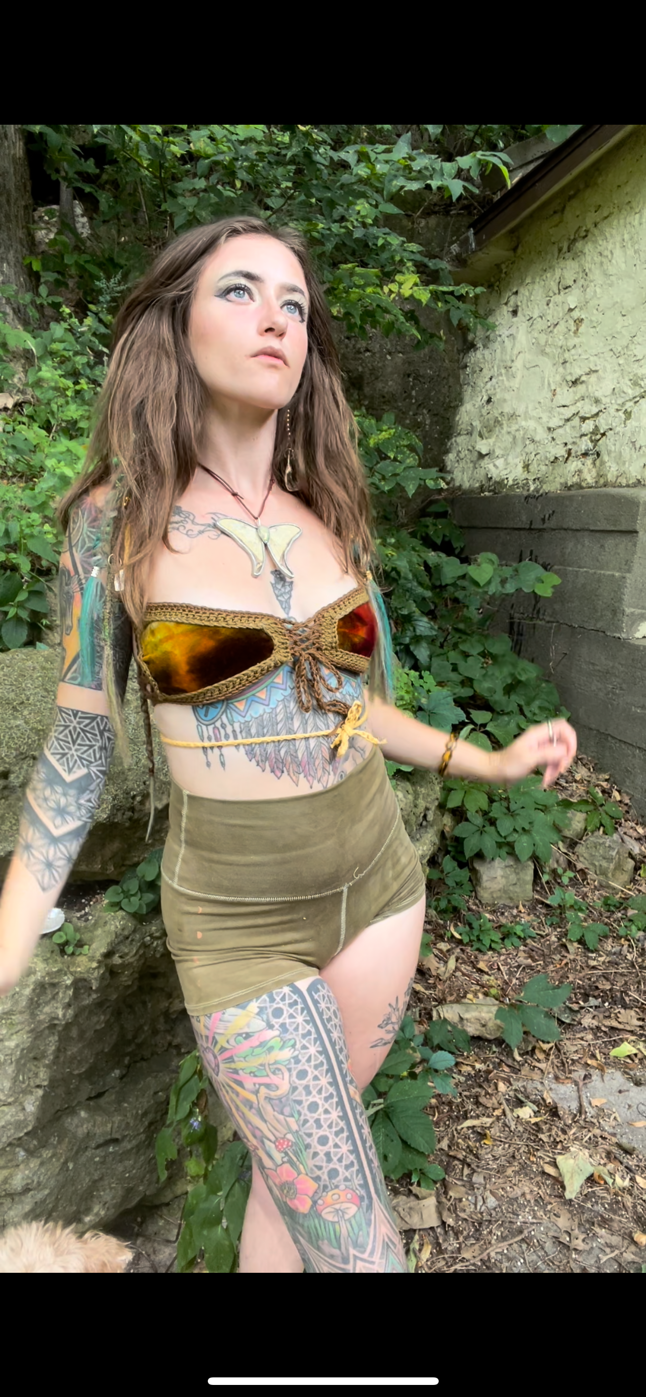 Dino Egg #3 Bralette (XS-M)