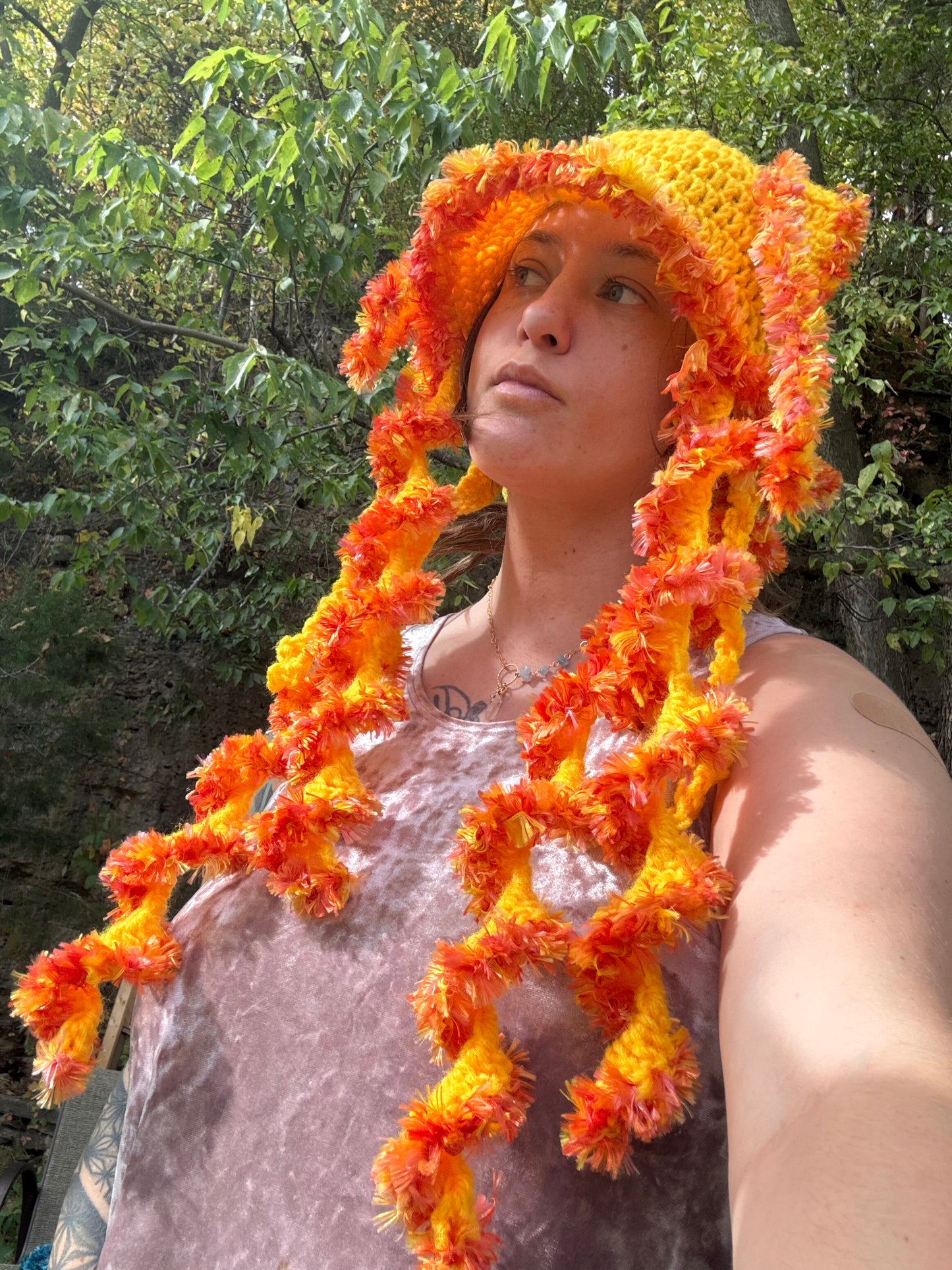 Yellow Jelly Rabbit Bucket Hat