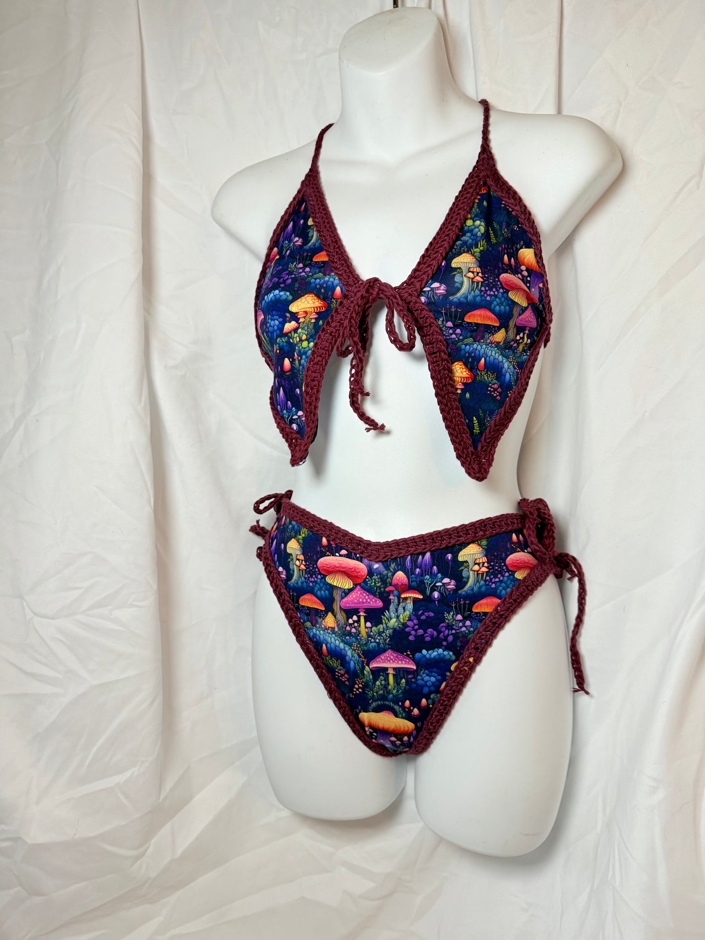 Lost in Mushroom Paradise Bikini (Sm/M)