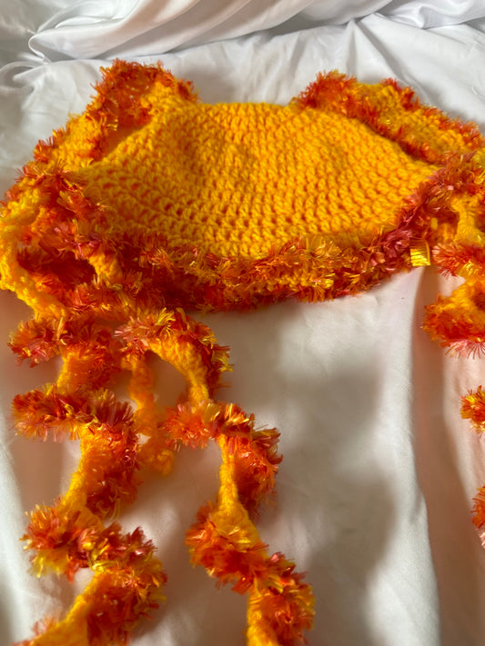 Yellow Jelly Rabbit Bucket Hat