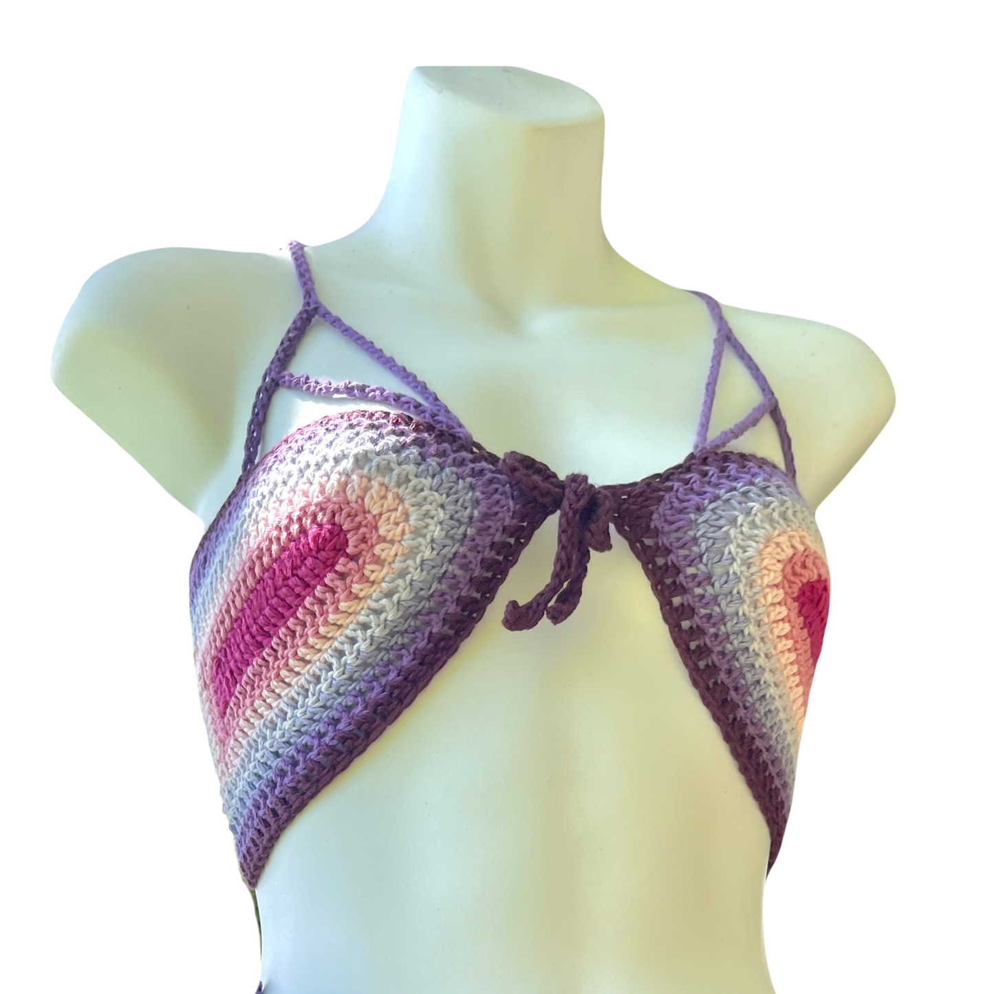 Abigail’s Sideways Bralette - DIY Crochet Festival Top PDF Pattern