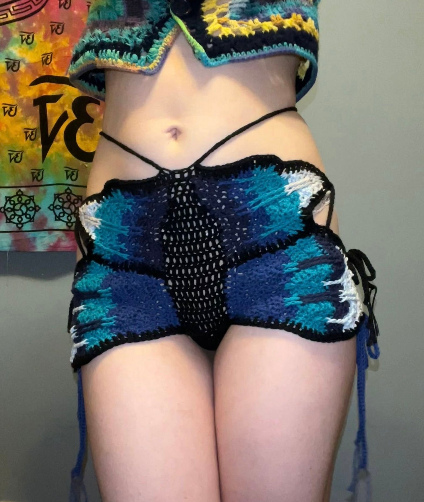The Butterfly Shorts/Top - DIY Crochet Festival Shorts/Top PDF Pattern