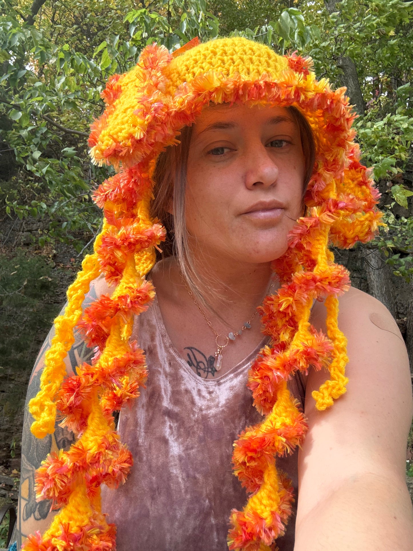 Yellow Jelly Rabbit Bucket Hat