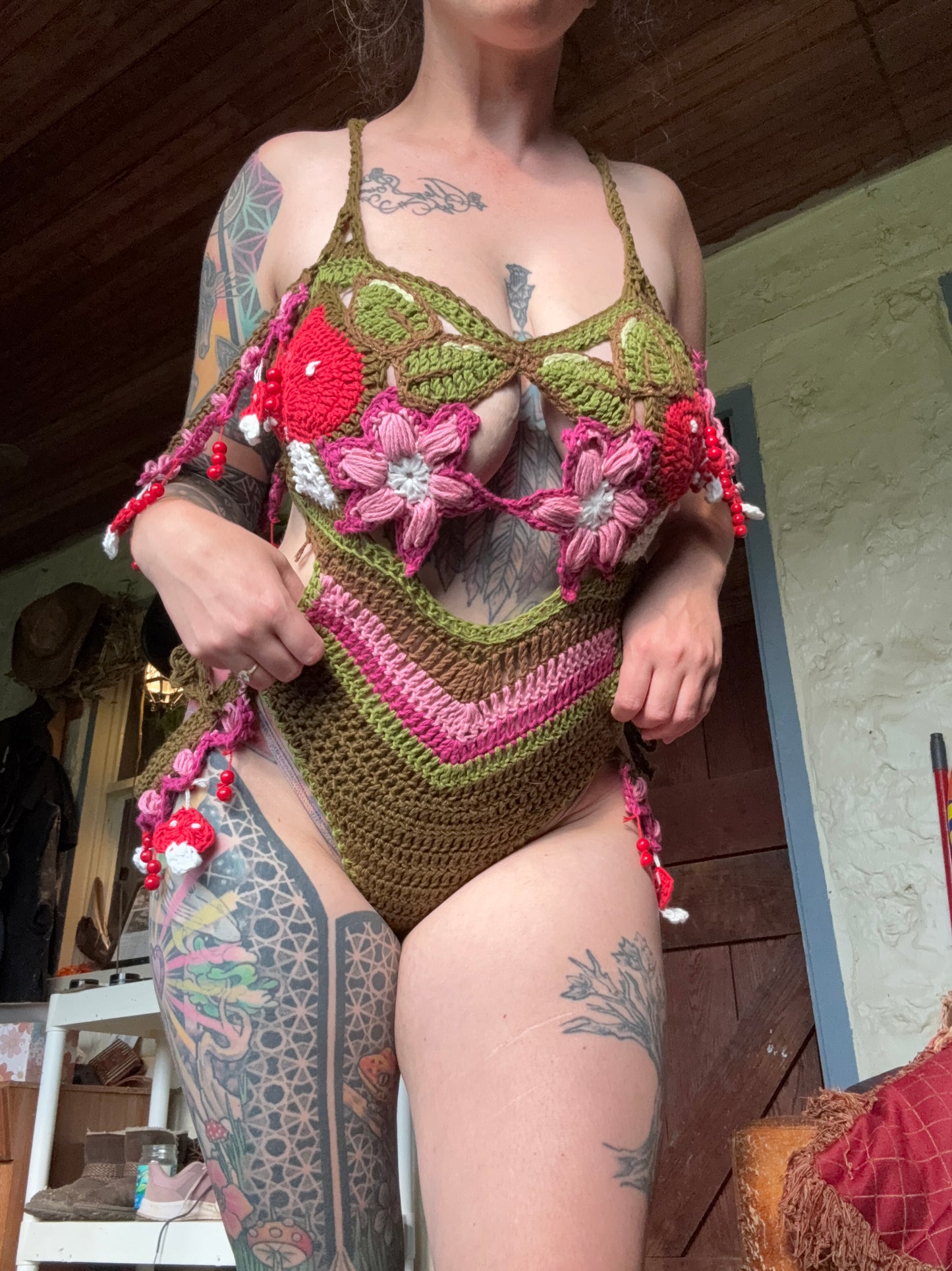 Mushroom Magic Bodysuit (M/L)