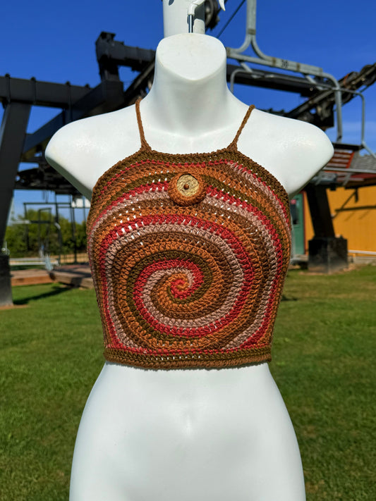 The Earth’s Vortex TuriyaXSCC Crop Top (M/L)