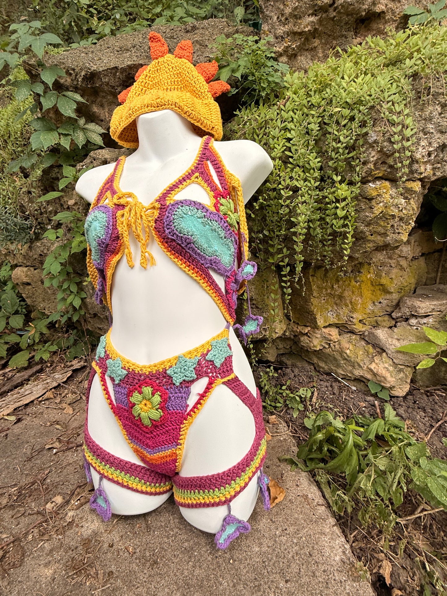Starchild Chaps 3P Set XS/Sm
