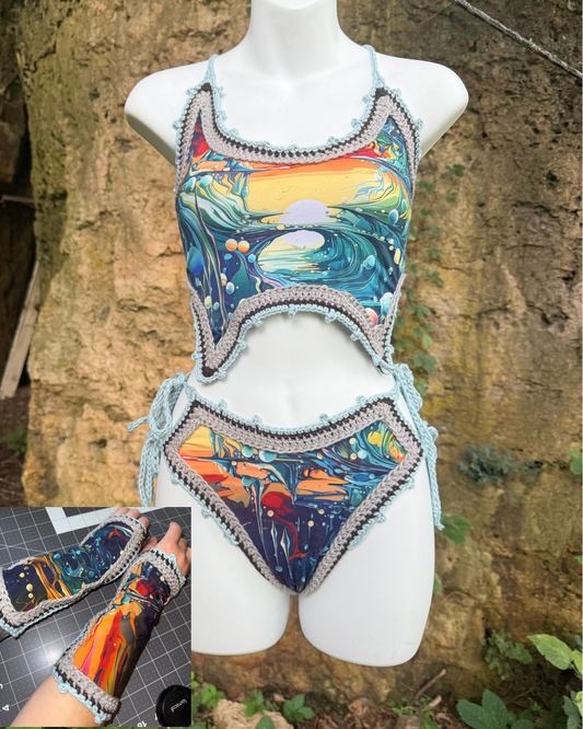 Another Galaxy Bikini and Gloves - XS-M