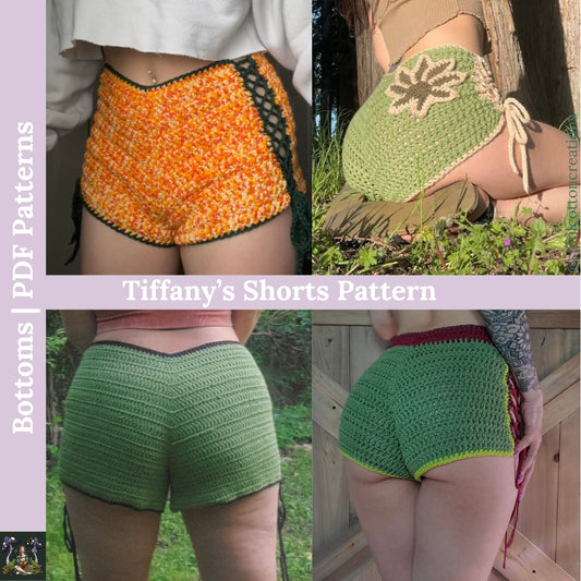 Tiffany’s Shorts - DIY Crochet Festival Shorts PDF Pattern