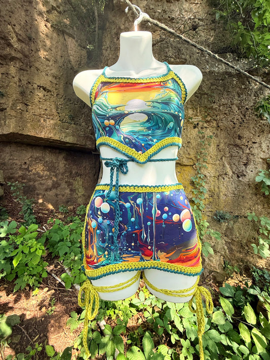 A Galaxy Beyond 1.0 Skirt - SM-L