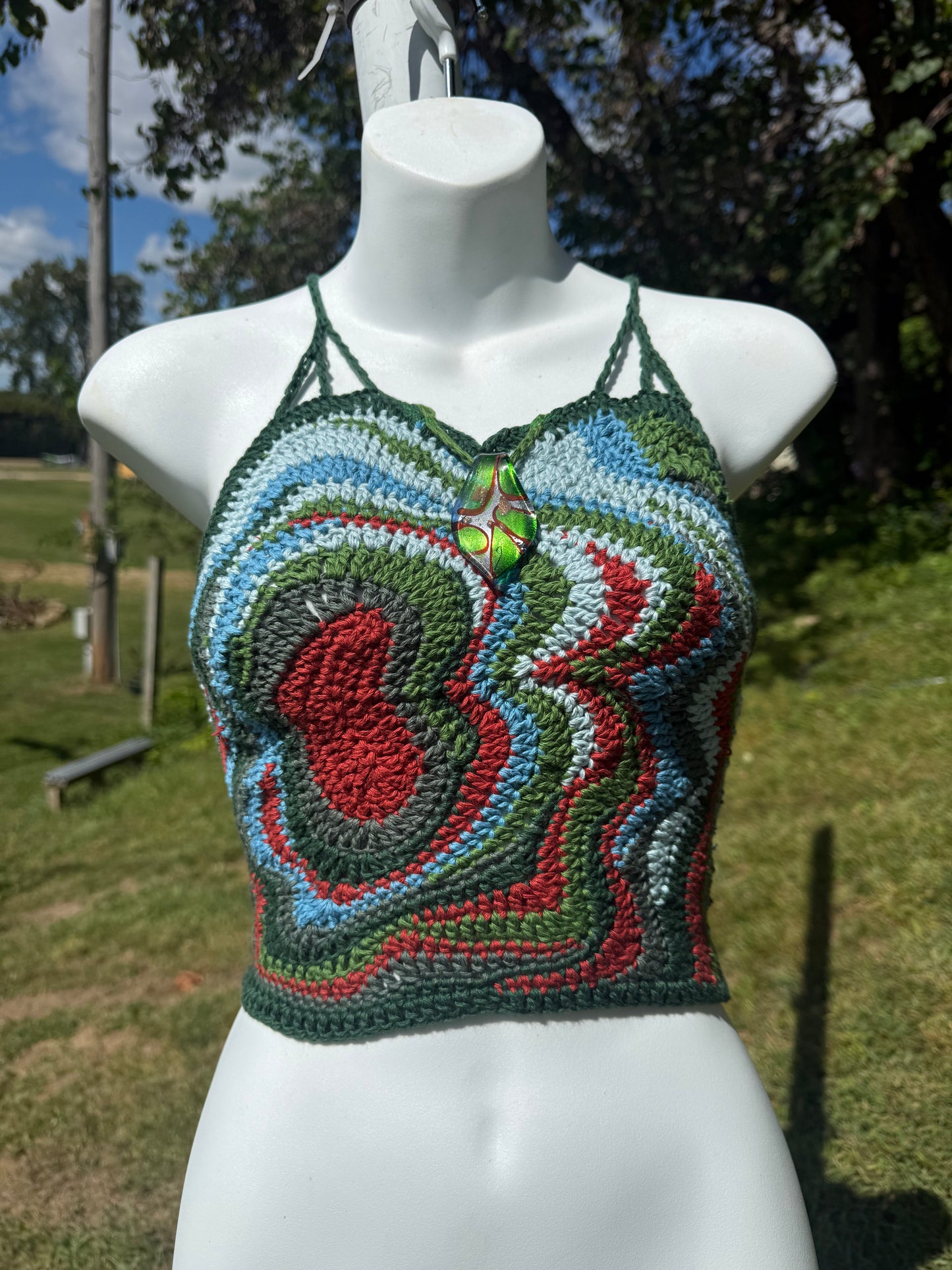 Earth Vibes Freeform Top (XS/SM)