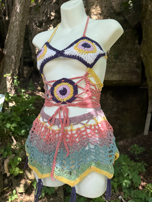 Sophia’s Odyssey Dress - XS/SM pastel