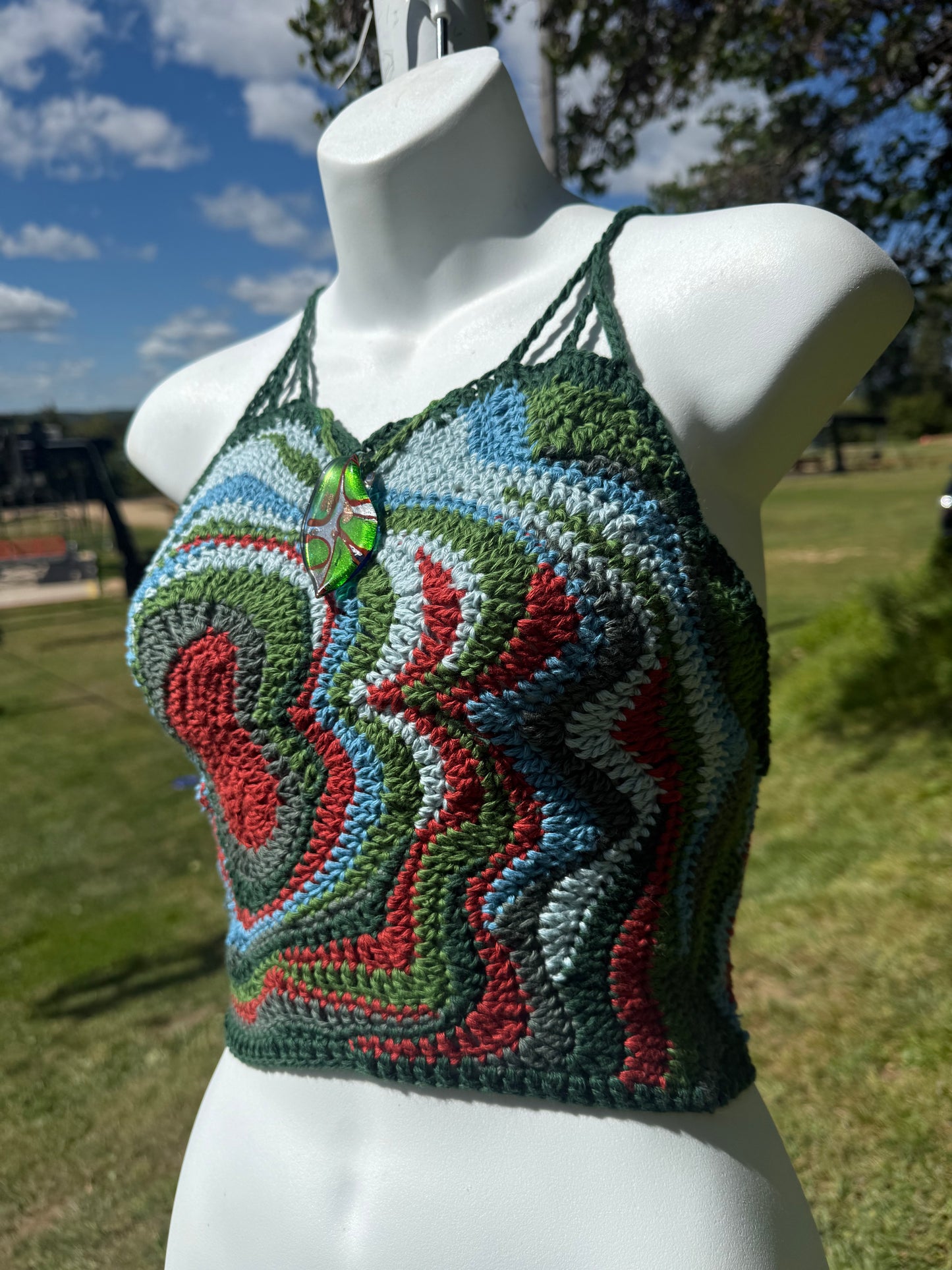Earth Vibes Freeform Top (XS/SM)