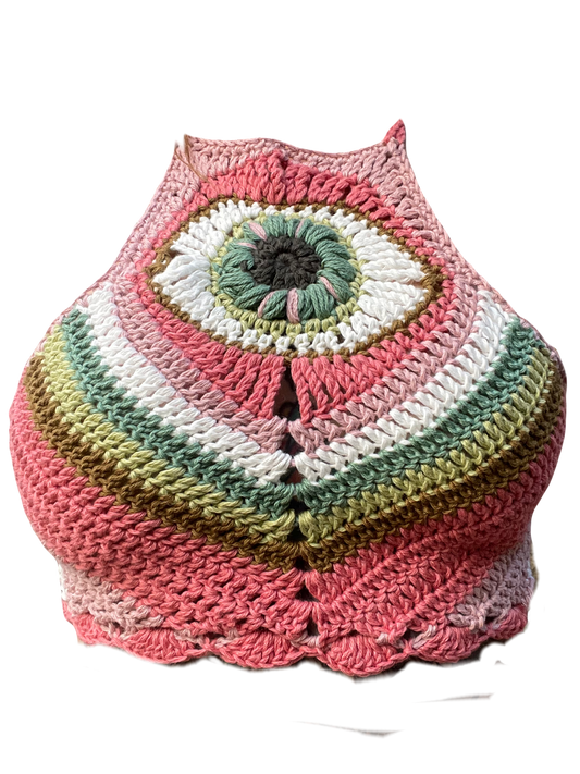 Bubblegum Faery Third Eye Halter Top