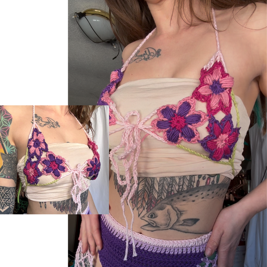 Spring Fairy Flower Top