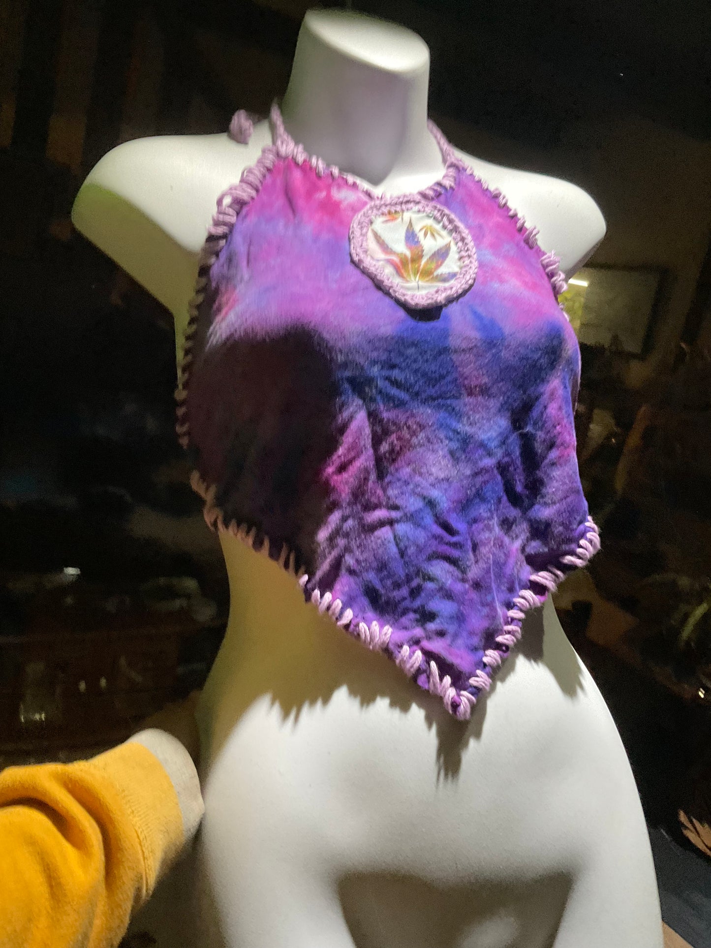 The Medicinal Royalty Crop Top