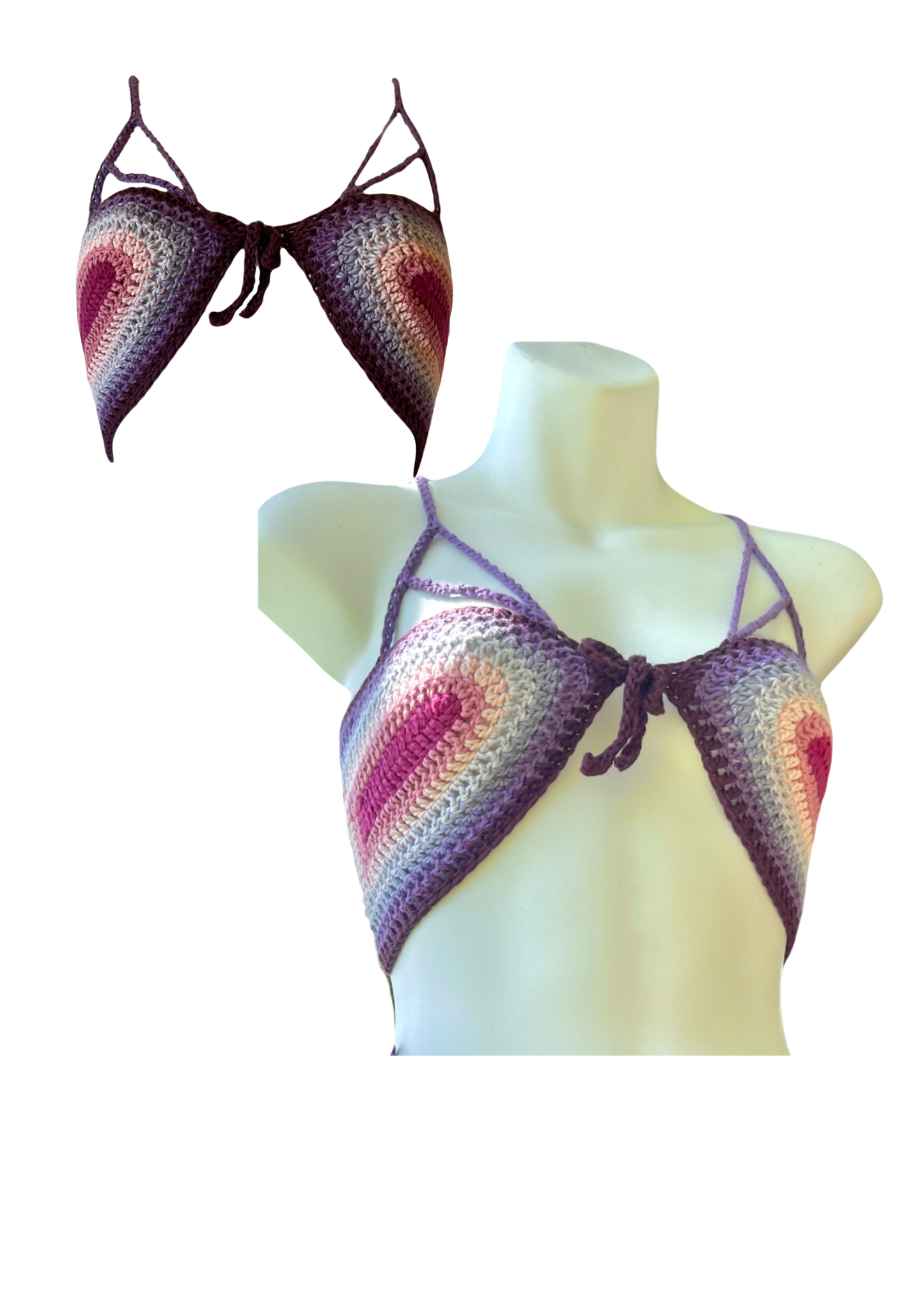 Abigail’s Sideways Bralette - DIY Crochet Festival Top PDF Pattern