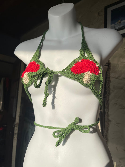 Mushroom Micro Bikini Top