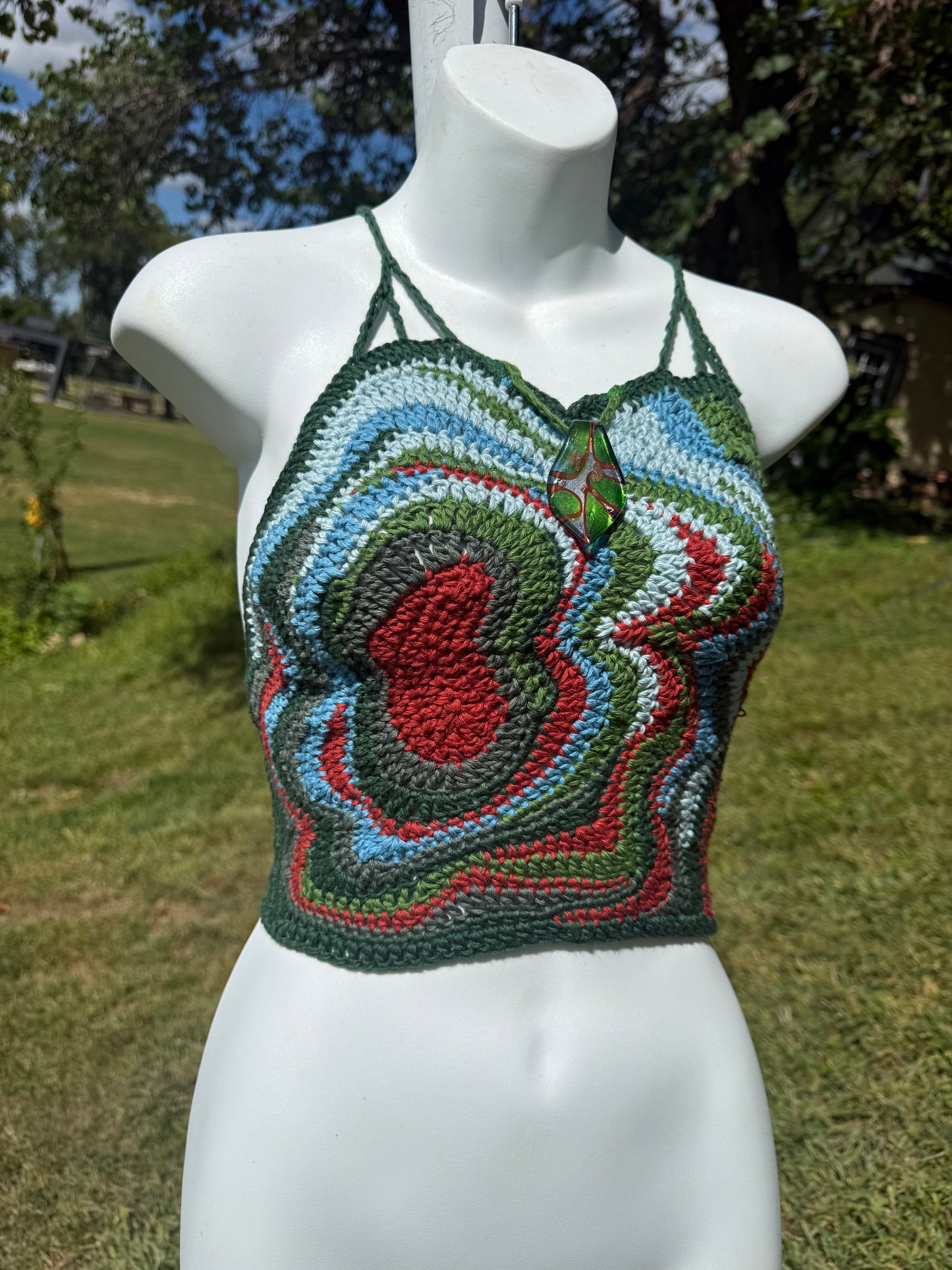 Earth Vibes Freeform Top (XS/SM)