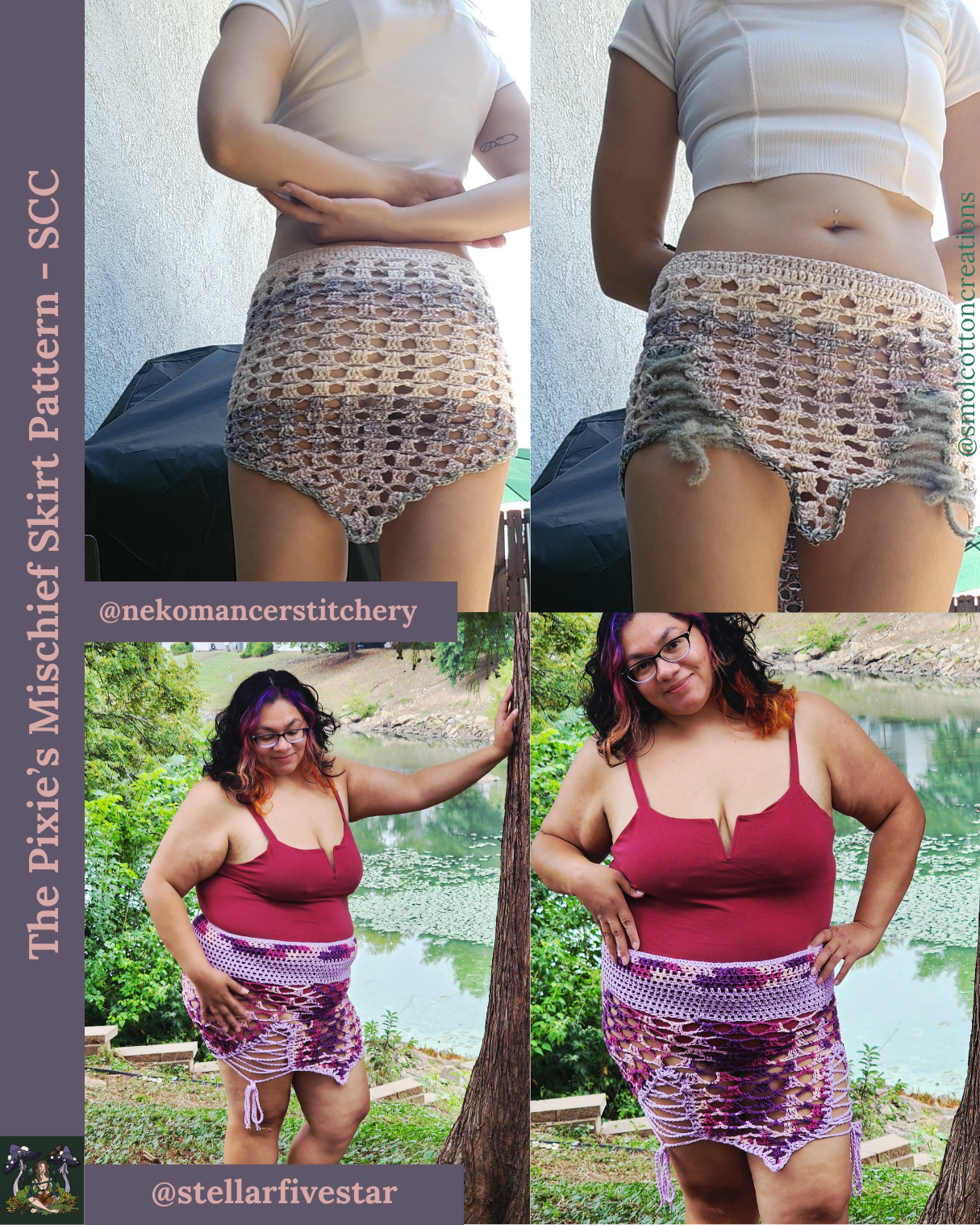 The Pixie’s Mischief Skirt - DIY Crochet Festival Skirt PDF Pattern