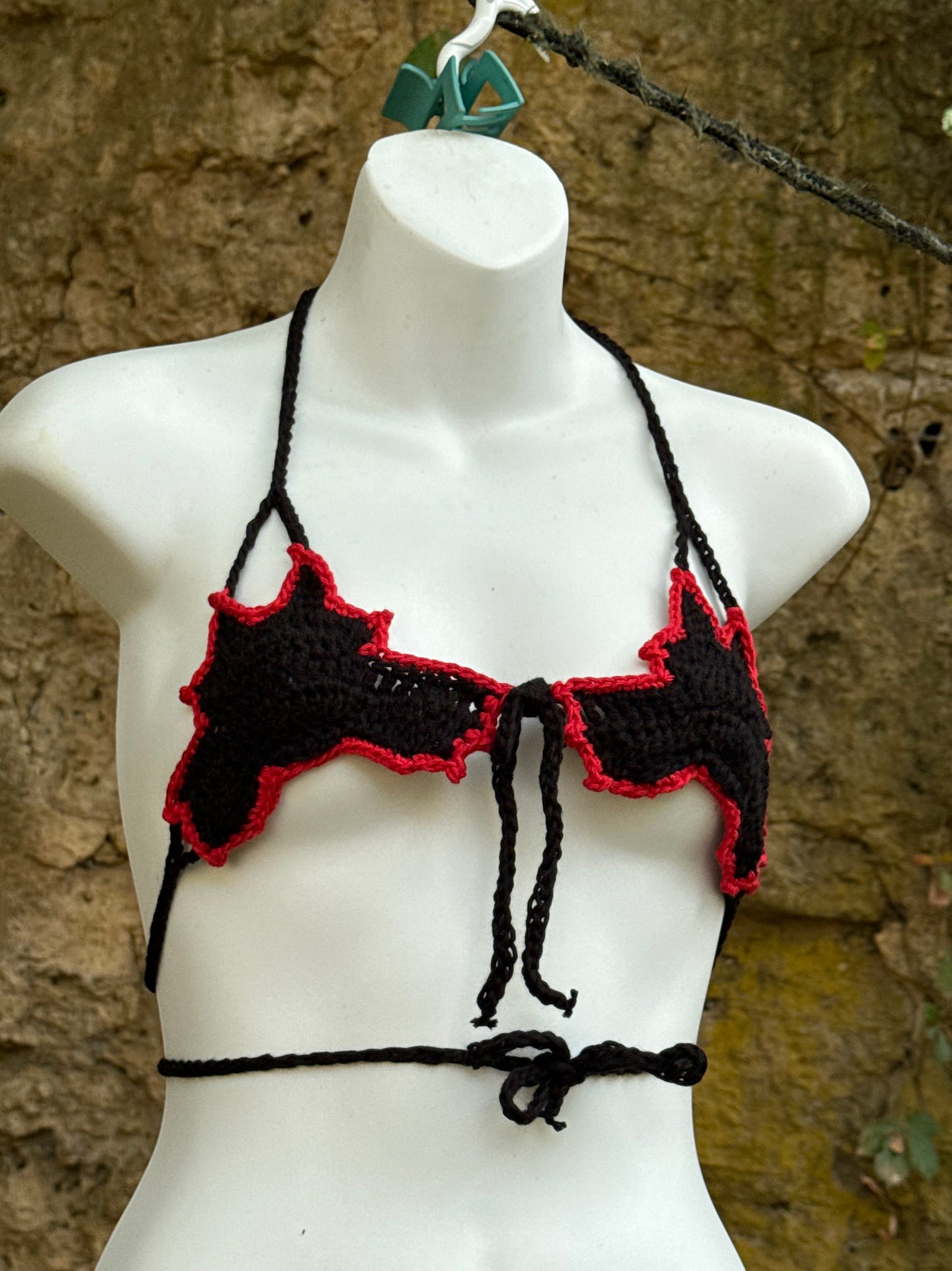 Batty Babe Hat and Micro Bikini Set (XS-M)