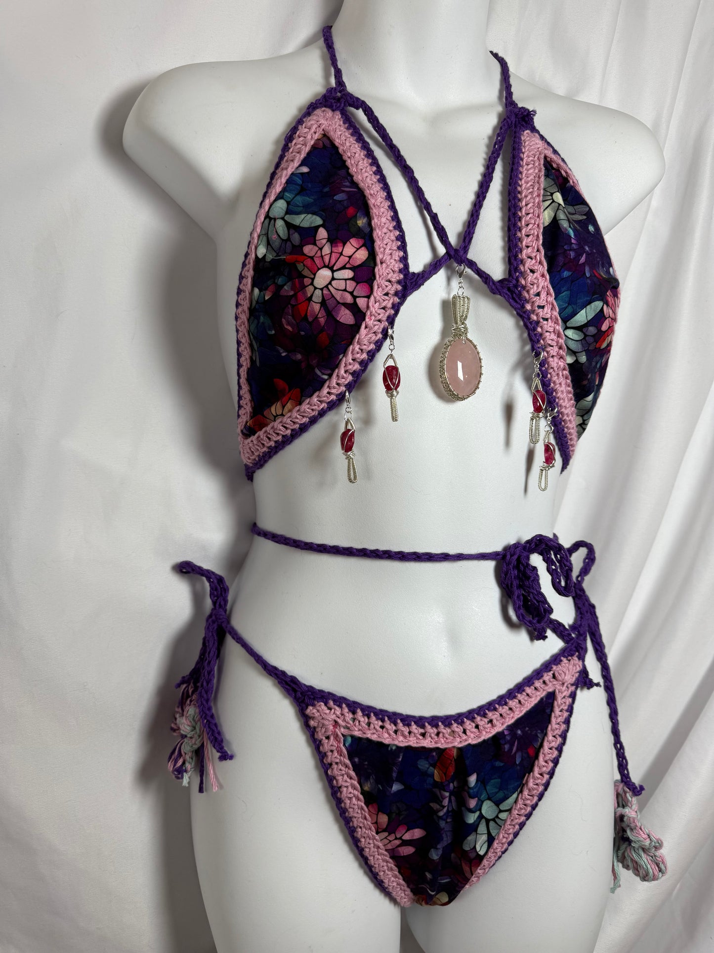 The Bloom Bikini (Buslife Botanicals Collab) (XS/SM)