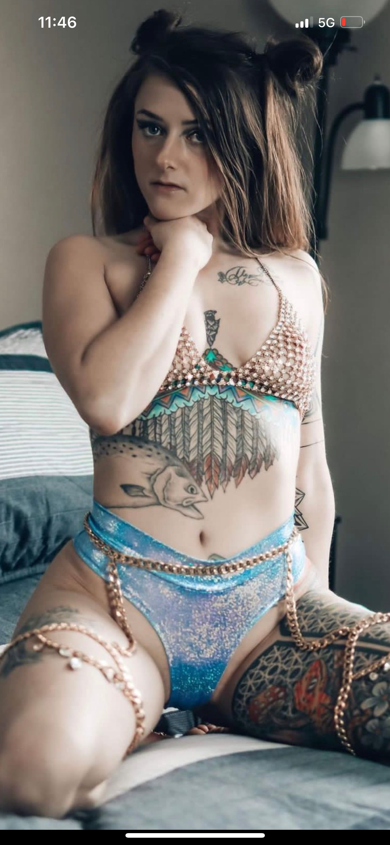 Roma Sparkley Bikini Bottoms