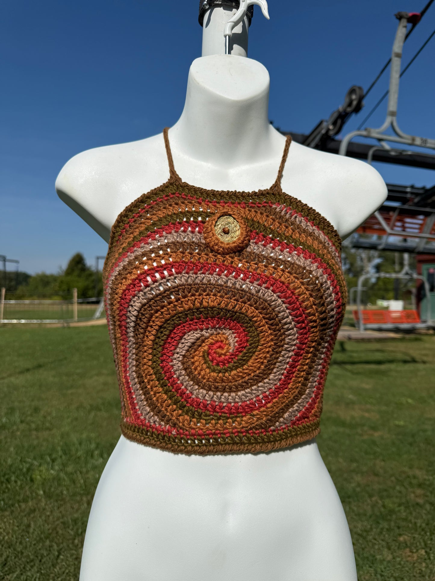 The Earth’s Vortex TuriyaXSCC Crop Top (M/L)