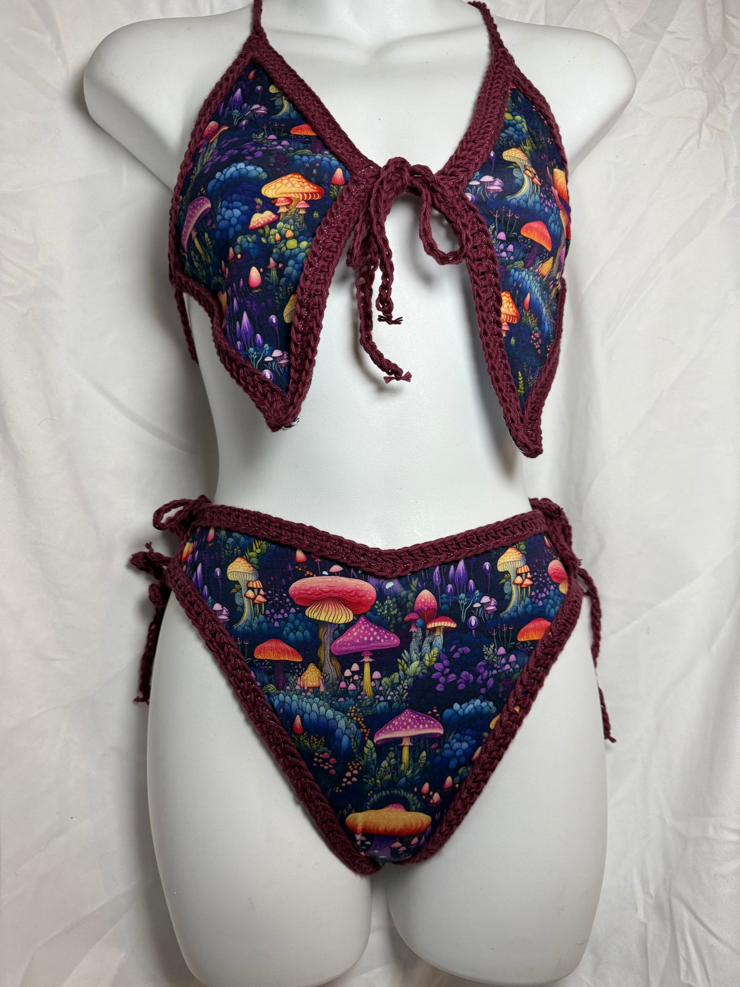 Lost in Mushroom Paradise Bikini (Sm/M)