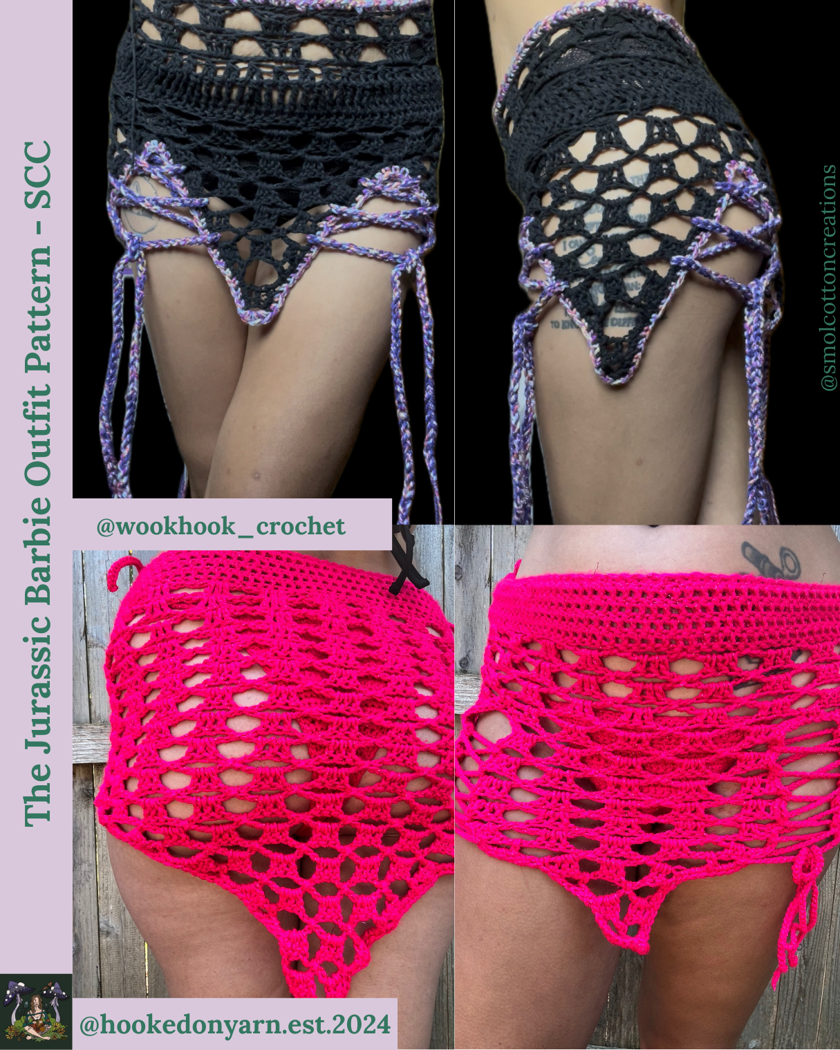 The Pixie’s Mischief Skirt - DIY Crochet Festival Skirt PDF Pattern