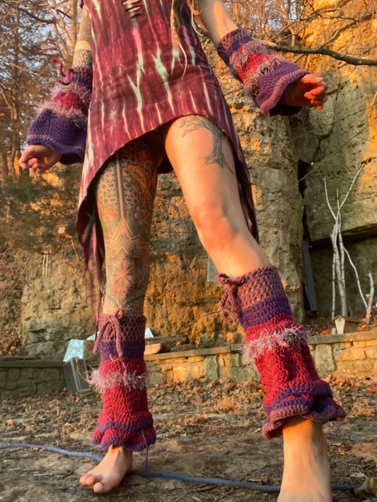 Belle Sleeve Leg and Arm Warmer Set