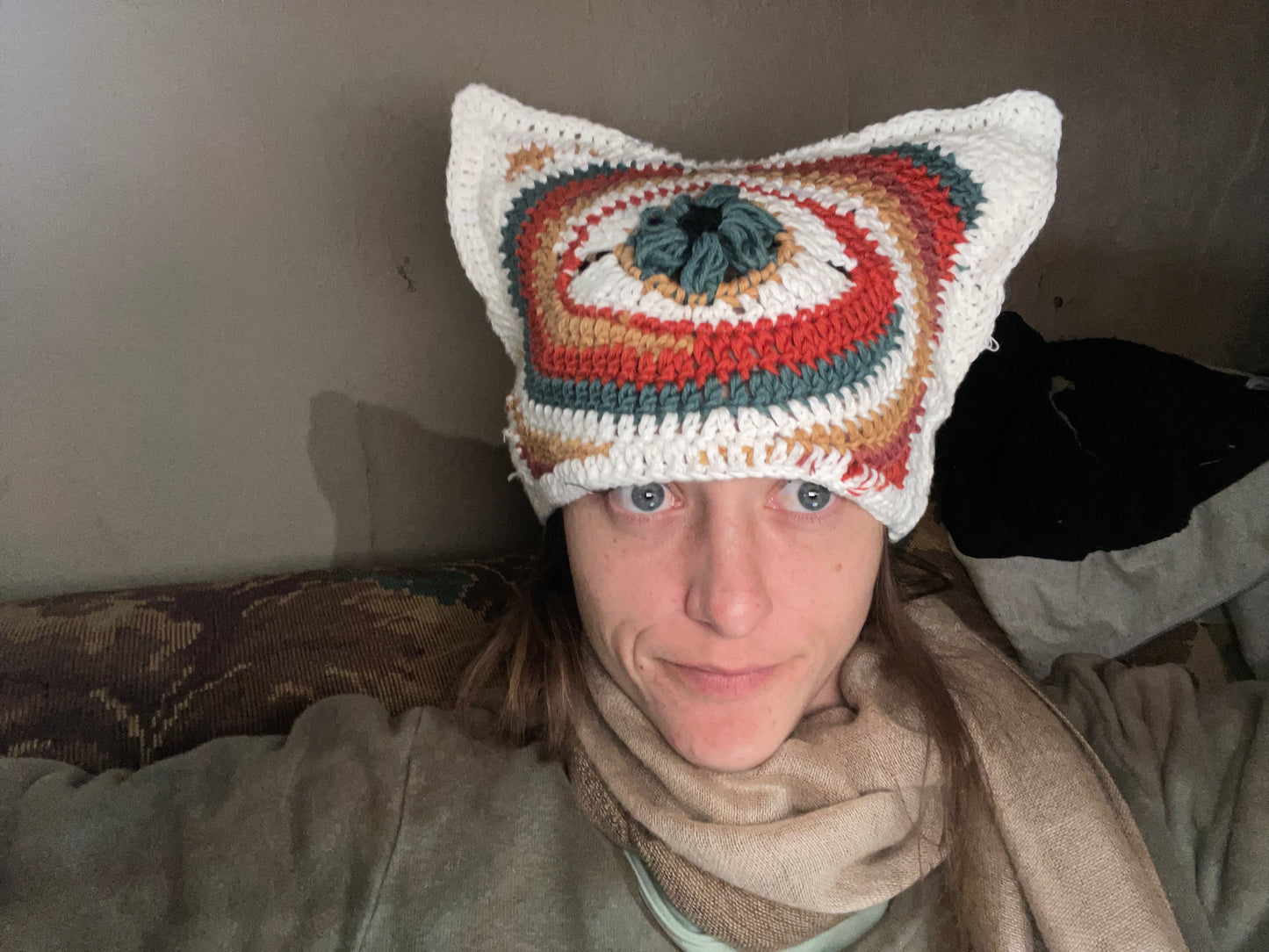 Third Eye Kitty Hat Video and PDF Pattern