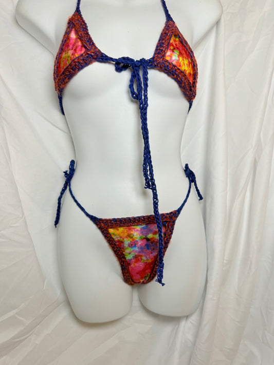 Paint Splatter Microkini (XS/Sm)
