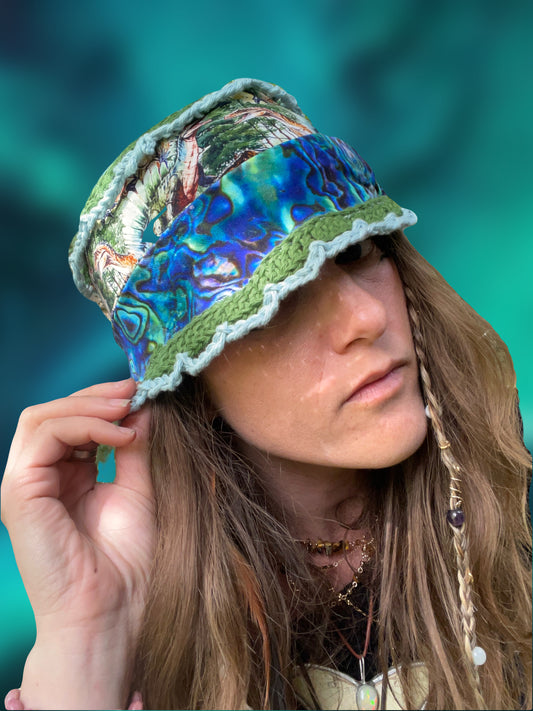 A Prehistoric Bucket Hat (XS/SM)