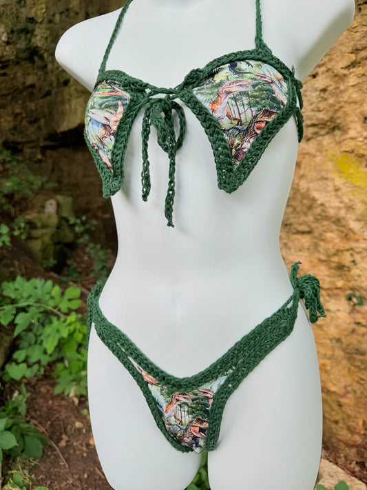 Jurassic Barbie Bikini 1.0 (XS/Sm)