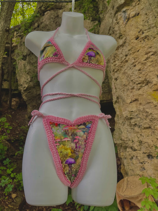 A Kawaii Forest Nymph’s Cheeky Bikini Bottoms (SM/M)